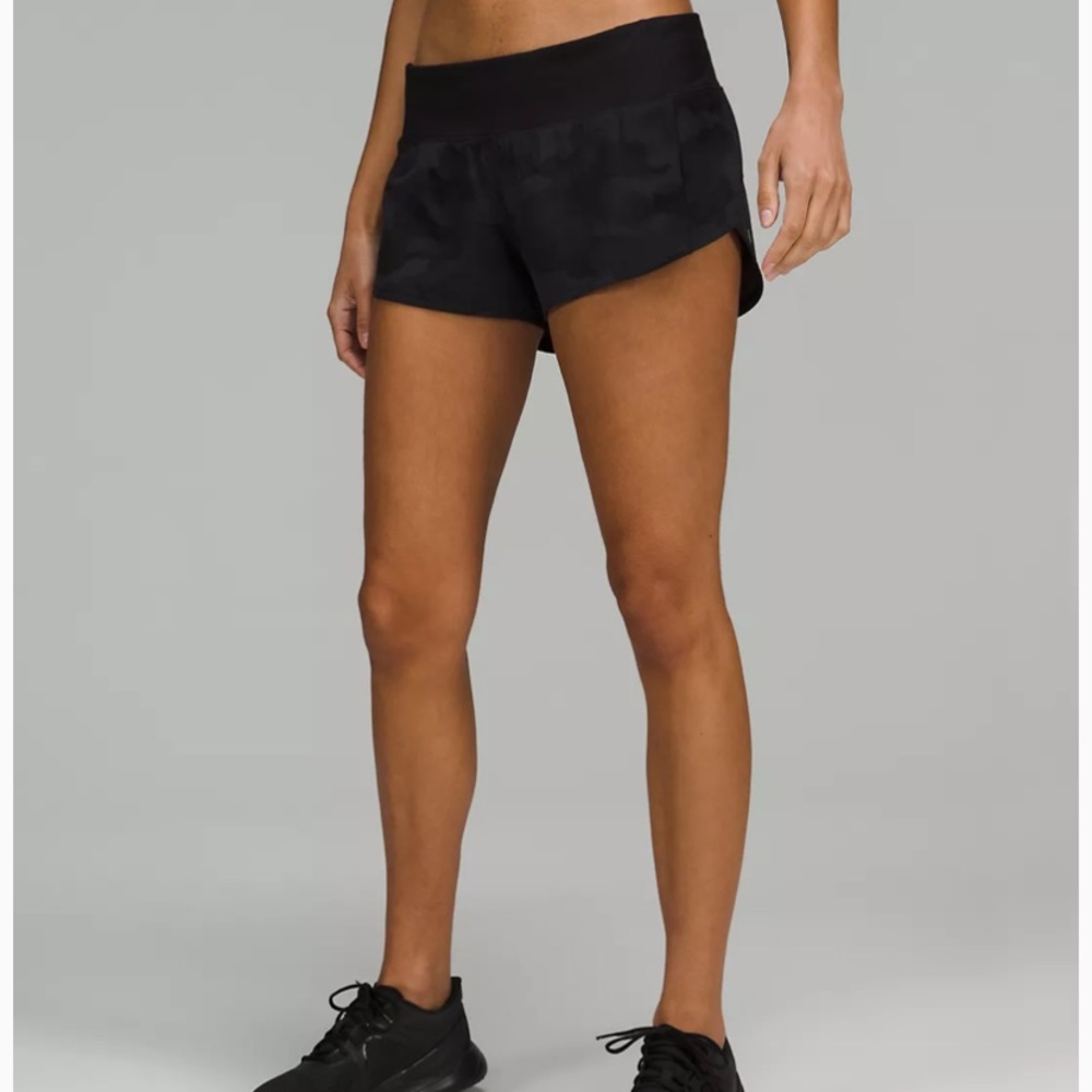 Lululemon Speed Short Camo New w/ Tags!